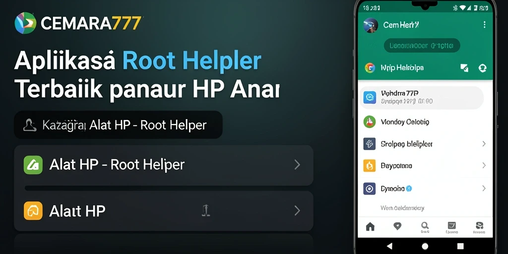 Screenshot CEMARA777 menunjukkan antarmuka pengguna yang intuitif dan fitur-fitur canggihnya.