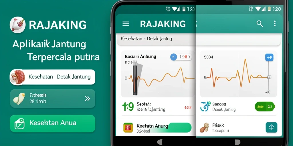 Tampilan antarmuka aplikasi RAJAKING yang informatif dan intuitif.