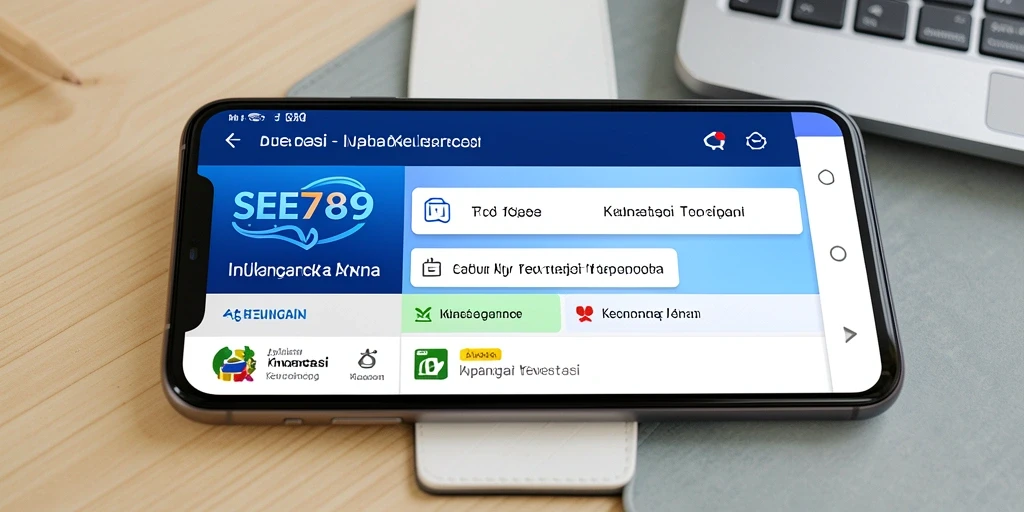 Antarmuka aplikasi SEE789 yang user-friendly untuk investasi cerdas.